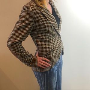 H&M riding style tweed blazer
